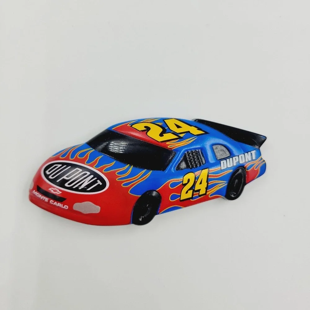 Lot Of 4 Nascar #24 Keychains And Magnet
